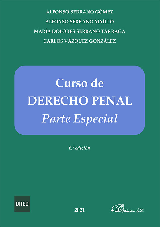 CURSO DE DERECHO PENAL. PARTE ESPECIAL  6ª EDIC