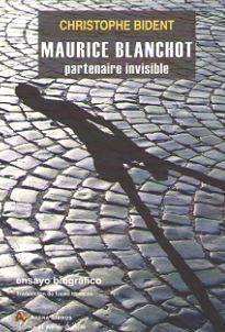 MAURICE BLANCHOT. PARTENAIRE INVISIBLE