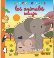 LOS ANIMALES SALVAJES - LIBRO PUZLE