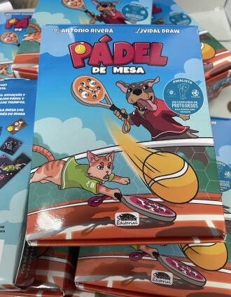 PADEL DE MESA -JUEGO DE CARTAS-