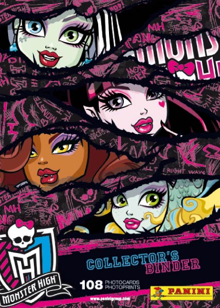 ARCHIVADOR PHOTOCARDS MONSTER HIGH
