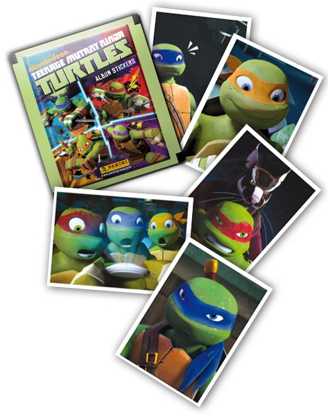 SOBRE CROMOS TORTUGAS NINJA