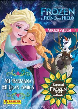 STICKER ALBUM FROZEN 3 2016