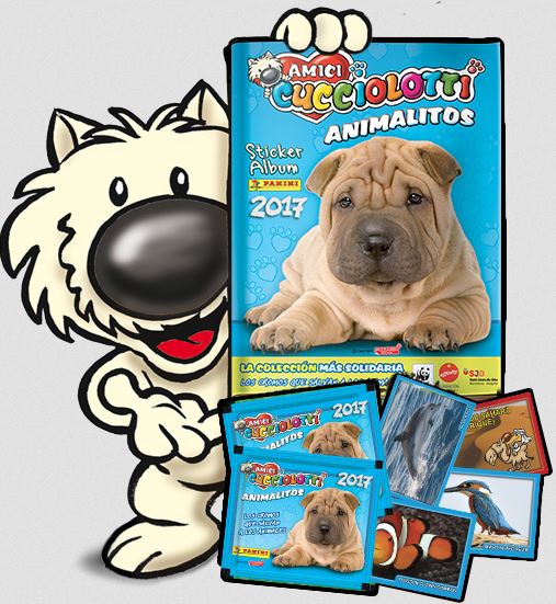 ALBUM ANIMALITOS 2017 AMICI CUCCIOLOTTI