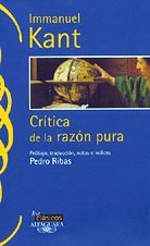 CRITICA DE LA RAZON PURA