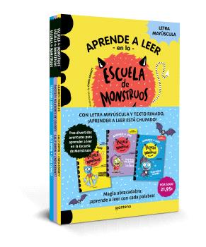 APRENDER A LEER EN LA ESCUELA DE MONSTRUOS - PACK CON LOS LIBROS 4, 5 Y 6