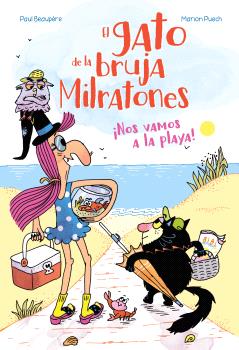 GATO DE LA BRUJA MILRATONES, EL  ¡NOS VAMOS A LA PLAYA!