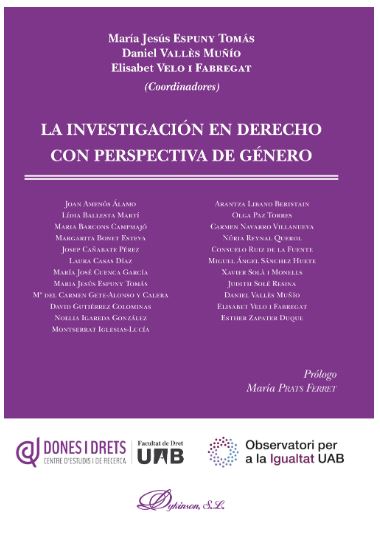 INVESTIGACIÓN EN DERECHO CON PERSPECTIVA DE GÉNERO, LA