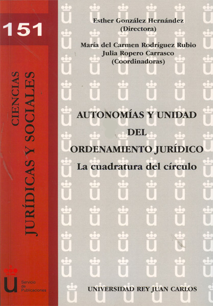 AUTONOMIAS UNIDAD ORDENAMIENTO JURIDICO