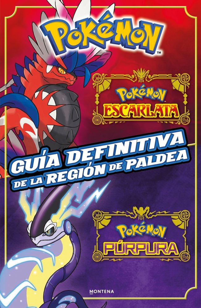 GUÍA DEFINITIVA DE LA REGIÓN PALDEA. LIBRO OFICIAL. POKÉMON ESCARLATA / POKÉMON PÚRPURA