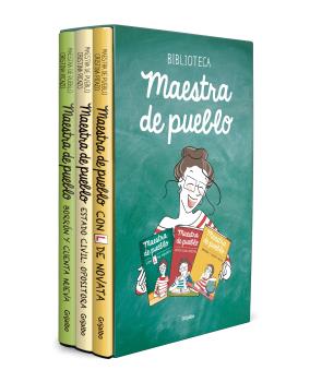 MAESTRA DE PUEBLO (PACK CON: CON L DE NOVATA | ESTADO CIVIL: OPOSITORA | BORRÓN Y CUENTA NUEVA)