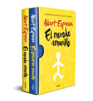 ESTUCHE EL UNIVERSO AMARILLO Y EL MUNDO AMARILLO
