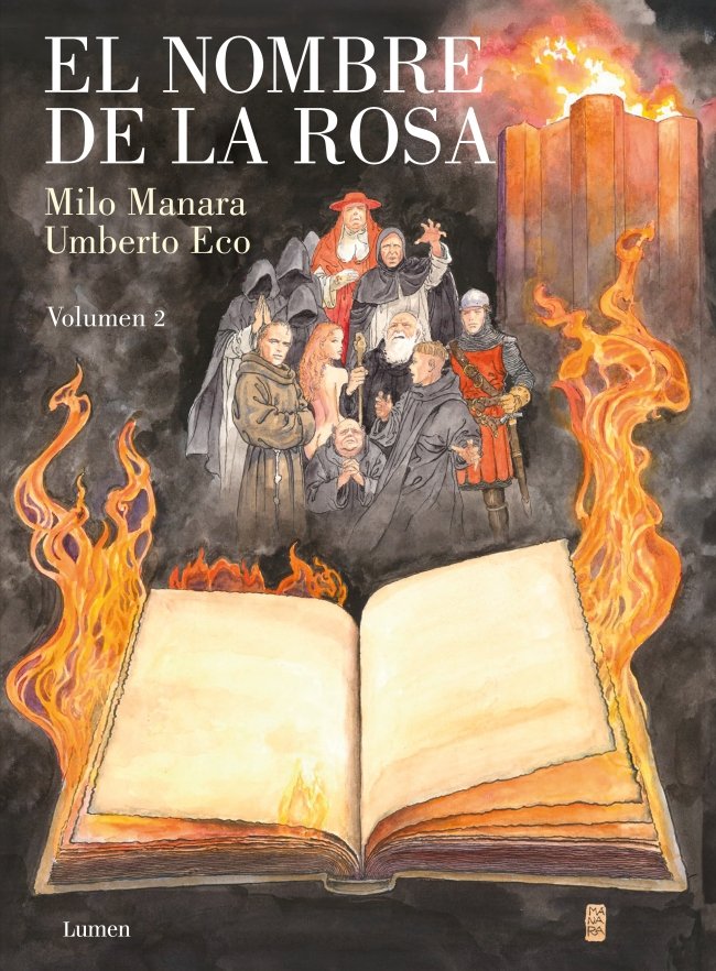 NOMBRE DE LA ROSA, EL  (LA NOVELA GRÁFICA) 2