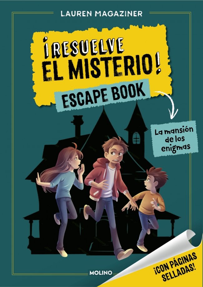¡RESUELVE EL MISTERIO! ESCAPE BOOK 1 - LA MANSIÓN DE LOS ENIGMAS