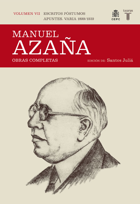 MANUEL AZAÑA 7 OBRAS COMPLETAS VARIA 1899/1939