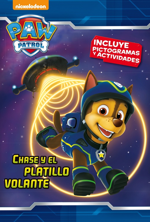 PAW PATROL. CHASE Y EL PLATILLO VOLANTE. PICTOGRAMAS 4