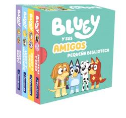 BLUEY. LIBRO JUGUETE - BLUEY Y SUS AMIGOS. PEQUEÑA BIBLIOTECA (EDICIÓN EN ESPAÑOL)