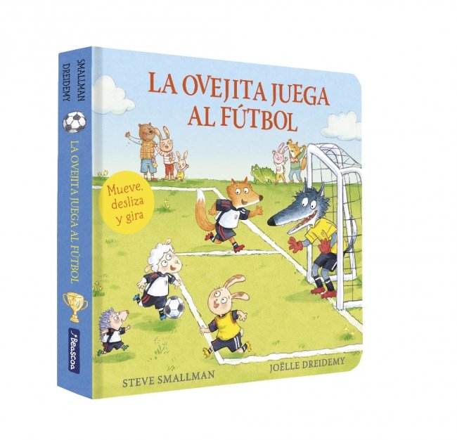 OVEJITA JUEGA AL FÚTBOL (LA OVEJITA QUE VINO A CENAR. LIBRO DE CARTÓN CON MECANISMOS), LA