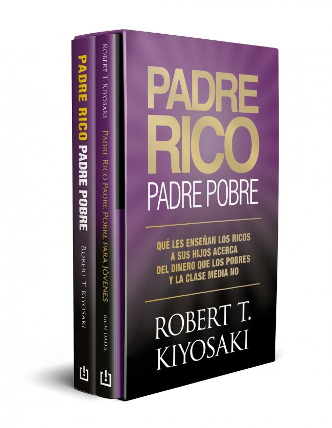 ESTUCHE PADRE RICO, PADRE POBRE (CONTIENE: PADRE RICO, PADRE POBRE | PADRE RICO, PADRE POBRE PARA JÓVENES)