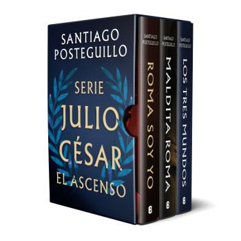 SERIE JULIO CÉSAR: EL ASCENSO (EDICIÓN ESTUCHE CON: ROMA SOY YO | MALDITA ROMA | LOS TRES MUNDOS)