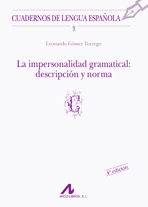 IMPERSONALIDAD GRAMATICAL