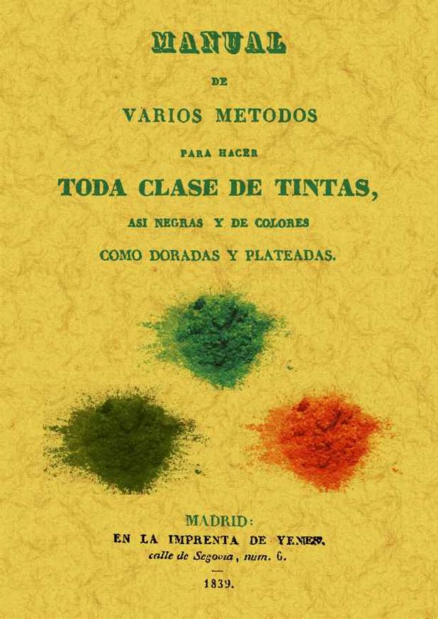 MANUAL VARIOS METODOS TODA CLASE DE TINTAS