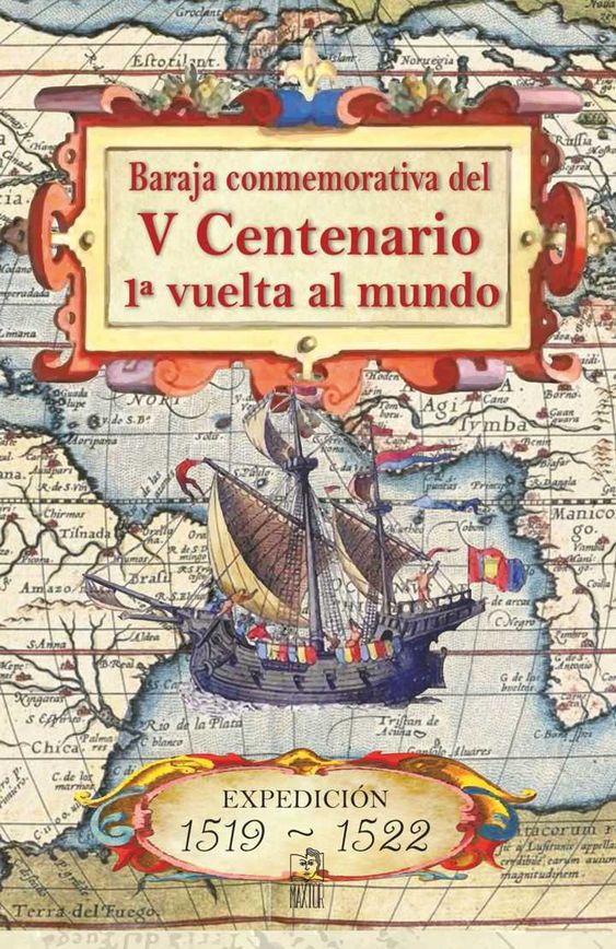 BARAJA CONMEMORATIVA DEL V CENTENARIO DE LA 1ª VUELTA AL MUNDO