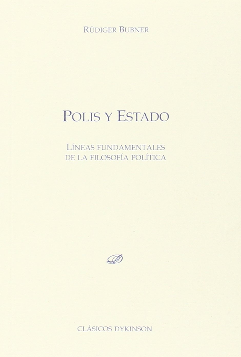 POLIS Y ESTADO