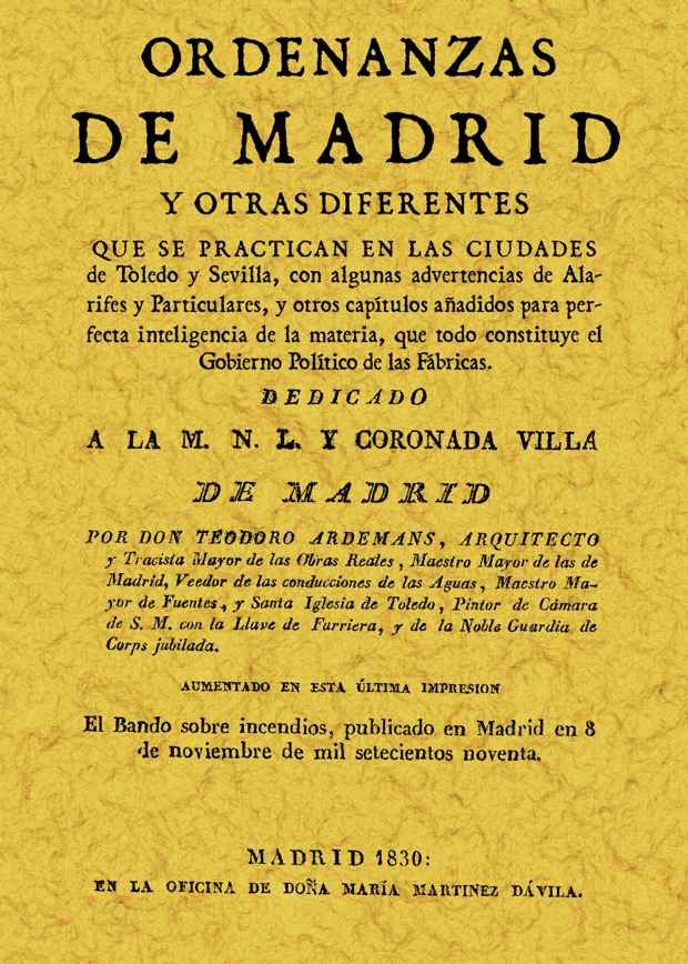 ORDENANZAS DE MADRID