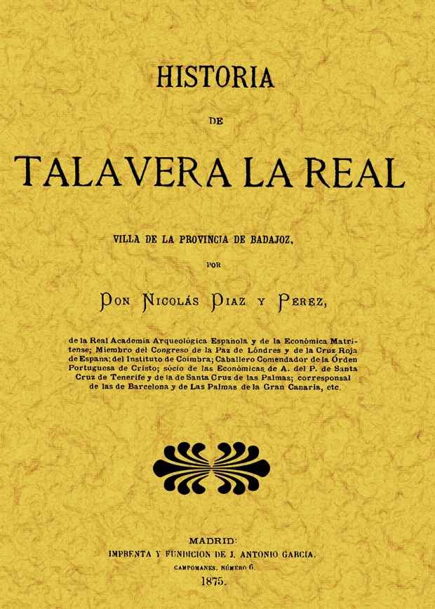 HISTORIA DE TALAVERA LA REAL