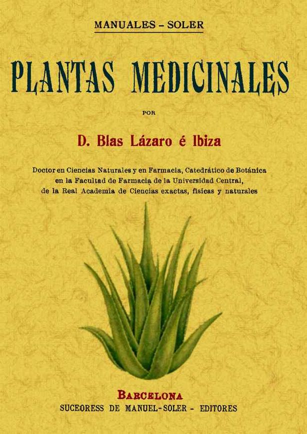 PLANTAS MEDICINALES   Manuales-Soler