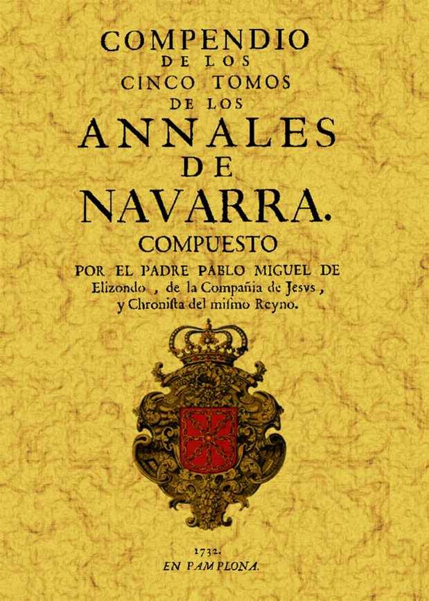 COMPENDIO CINCO TOMOS ANALES NAVARRA