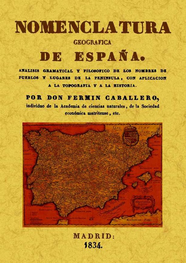 NOMENCLATURA GEOGRAFICA DE ESPAÑA