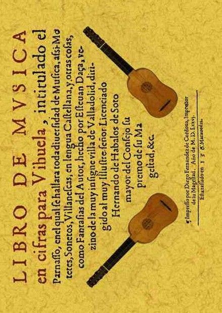 LIBRO MUSICA EN CIFRAS PARA VIHUELA