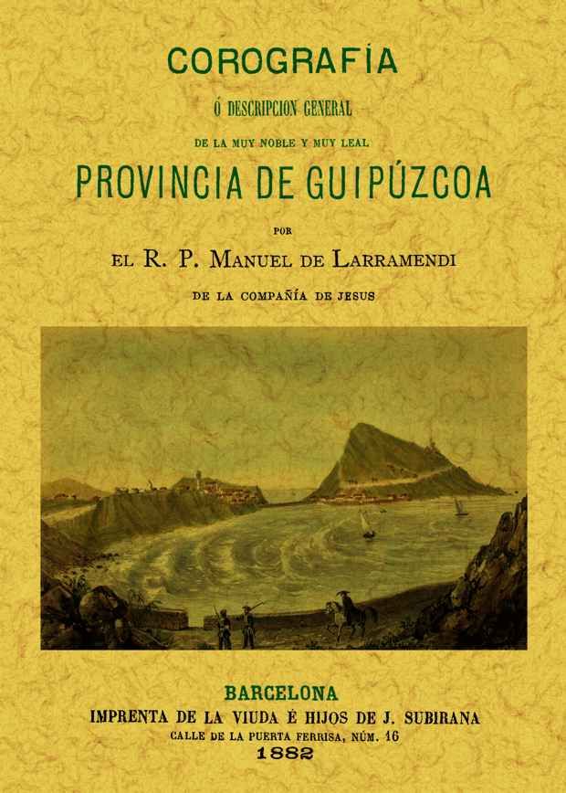 COROGRAFIA PROVINCIA GUIPUZCOA