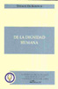 DE LA DIGNIDAD HUMANA