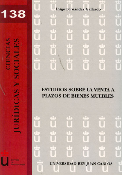ESTUDIOS SOBRE LA VENTA A PLAZOS DE BIENES MUEBLES