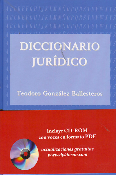 DICCIONARIO JURÍDICO + CD-ROM