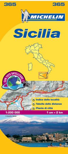 MAPA 365 MICHELIN SICILIA