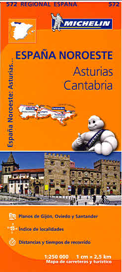 MAPA 572. ASTURIAS CANTABRIA