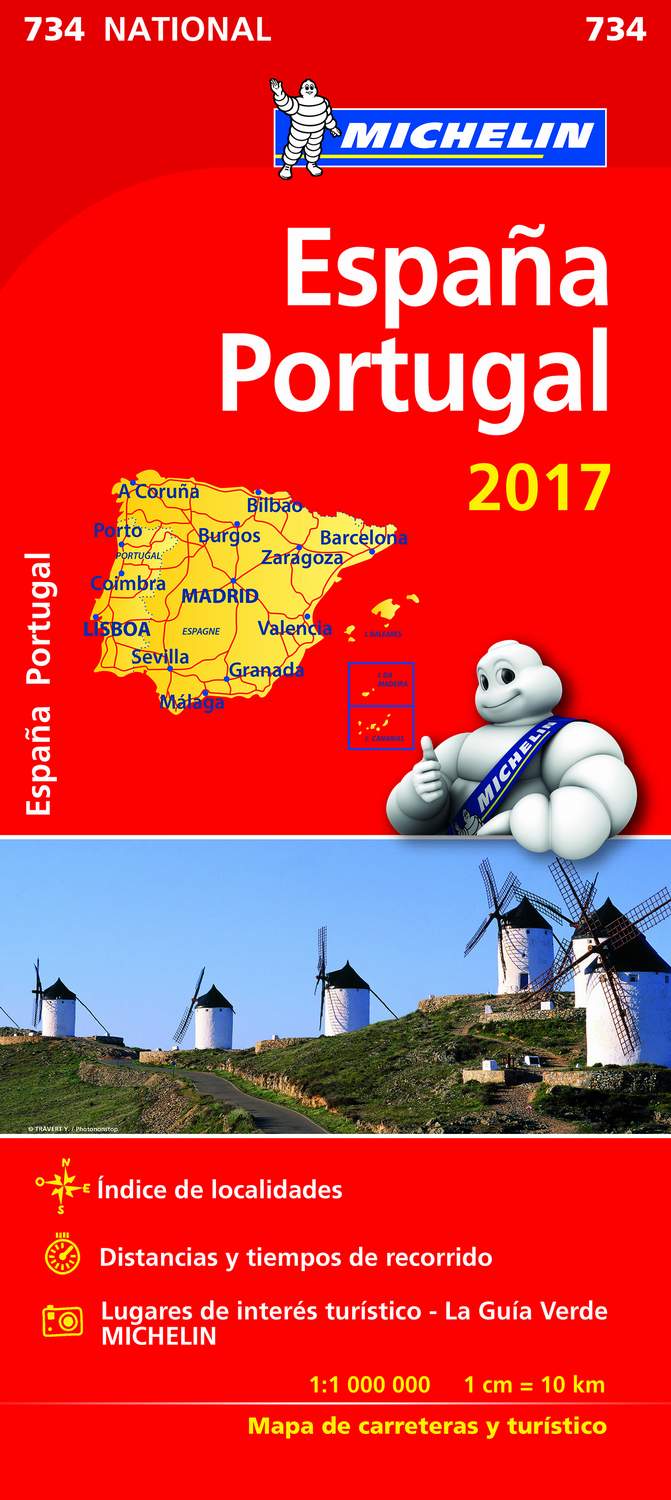 MAPA NATIONAL ESPAÑA - PORTUGAL 2017