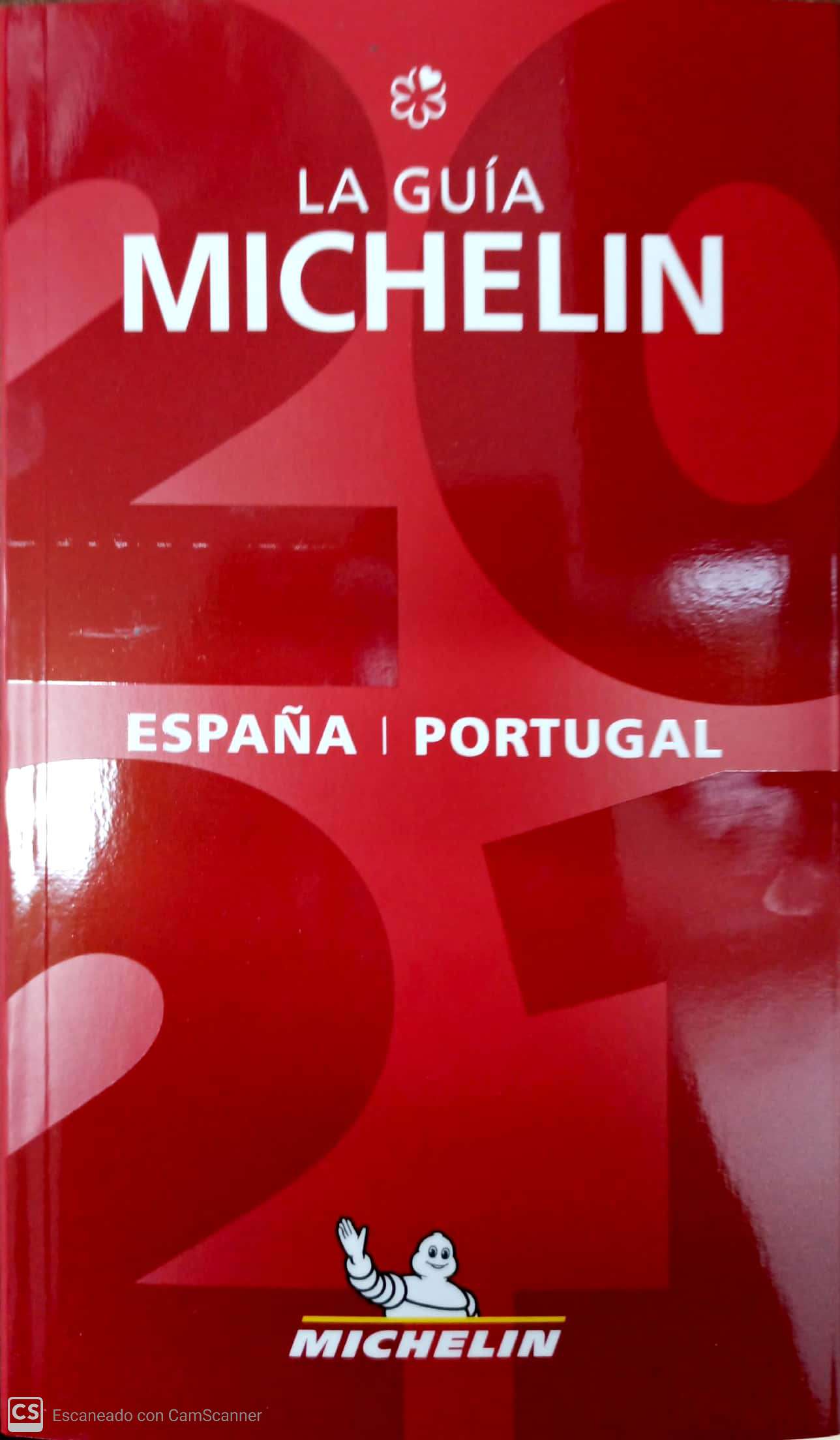 GUIA MICHELIN ROJA ESPAÑA Y PORTUGAL 2021