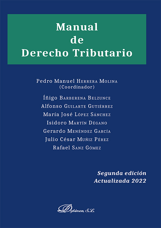 MANUAL DE DERECHO TRIBUTARIO