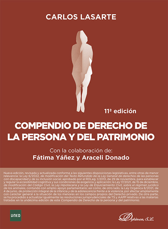 COMPENDIO DE DERECHO DE LA PERSONA Y DEL PATRIMONIO  11ª edicion