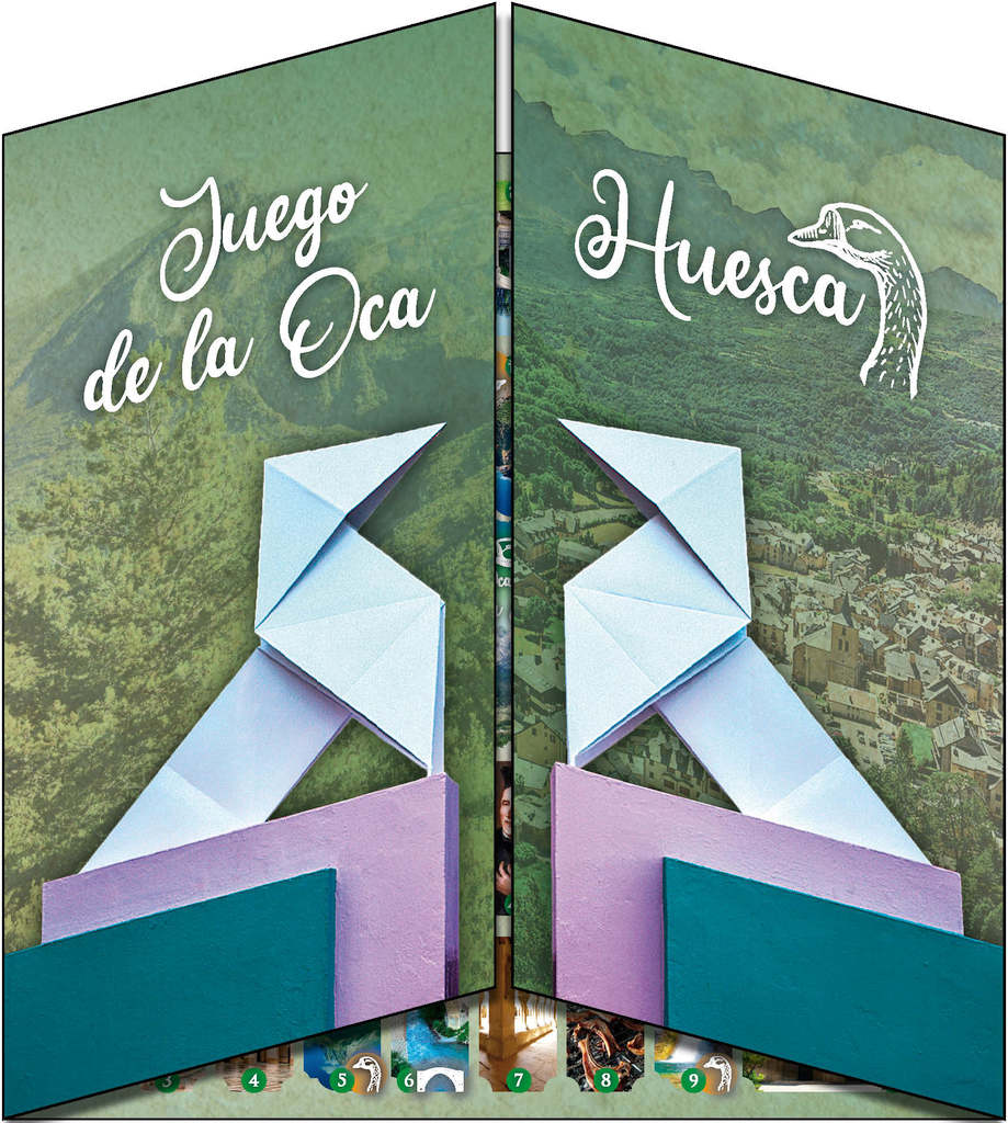 HUESCA. JUEGO DE LA OCA