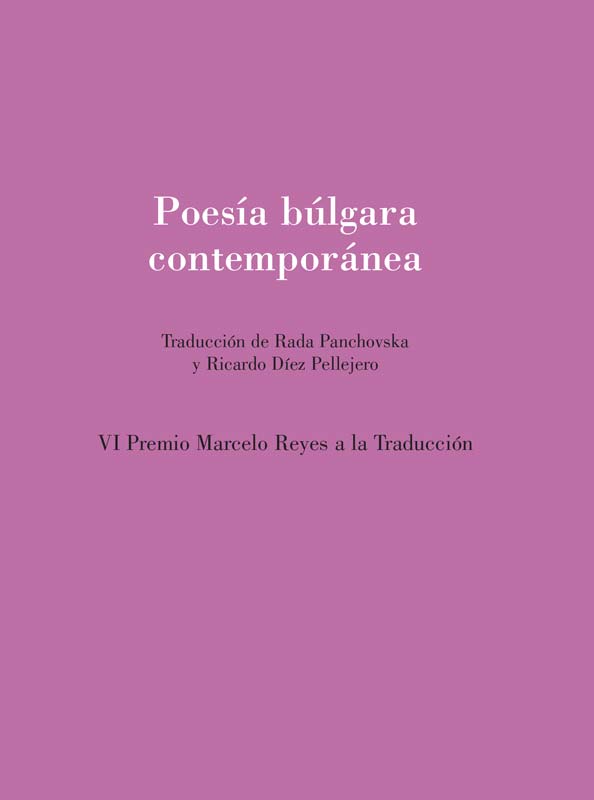 POESÍA BÚLGARA CONTEMPORÁNEA