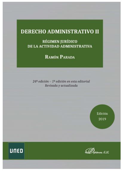 DERECHO ADMINISTRATIVO II (24ª ED. 2019)