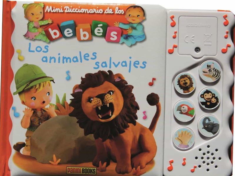 ANIMALES SALVAJES, LOS 2020 - MINI DICCIONARIO DE LOS BEBES MUSICAL