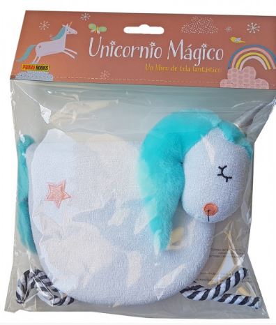 UNICORNIO MAGICO - LIBRO DE TELA FANTASTICO