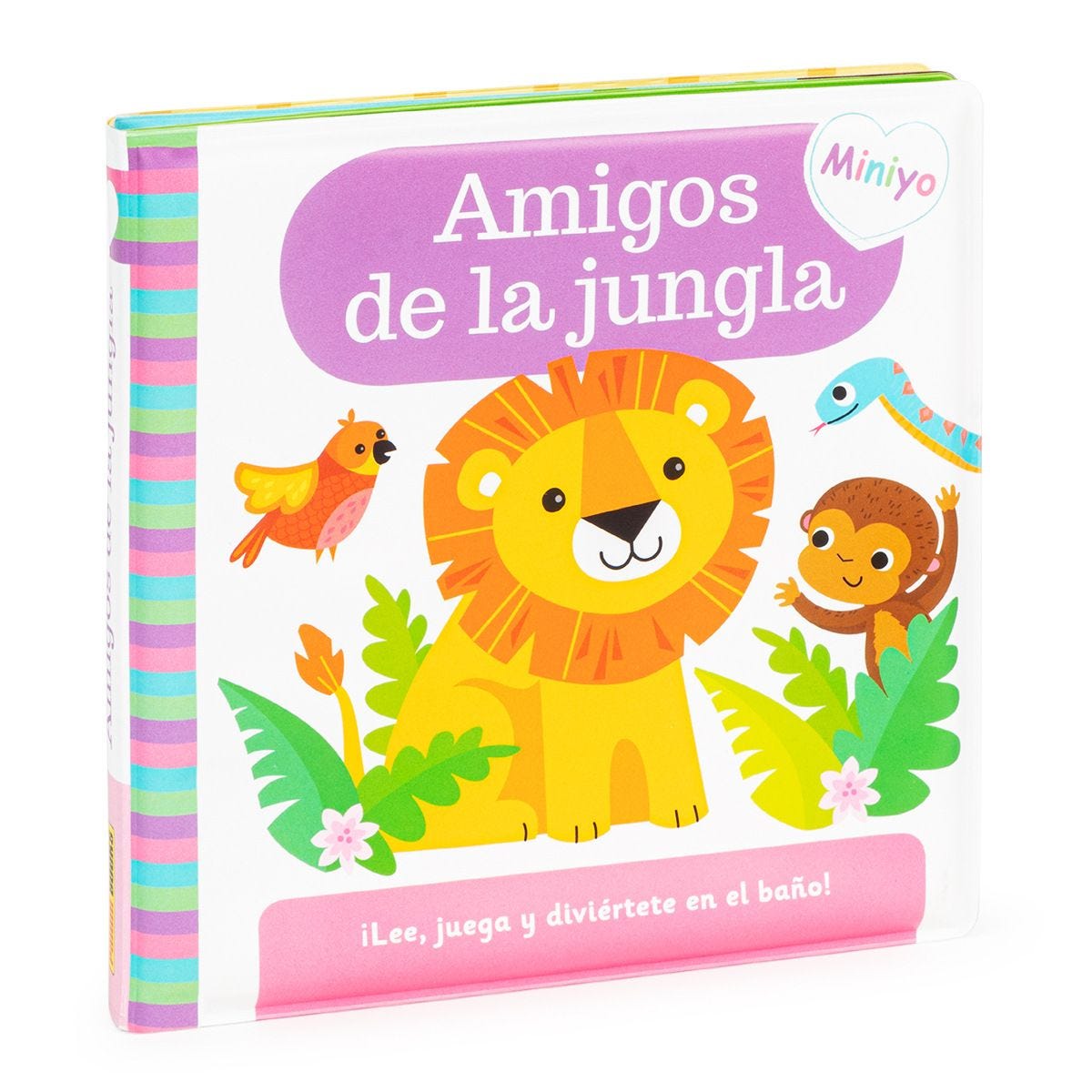 AMIGOS DE JUNGLA LIBRO BAÑO CON MARIONETAS